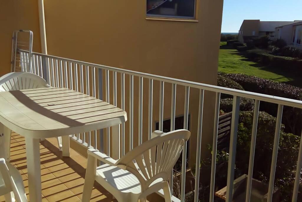 Capao Appartement Climatise Grande Terrasse Place Parking & Piscine Agde Exterior photo